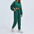 Custom Oversized Women's Sports 2 Piece Hoodie Sweat Suits Two Piece Sweatpants & Hoodies Set For Women