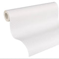 Made in Germany - Coatable Wallpaper rolls Geometric Paintable White Non Woven Vinyl Wallpaper for painting - 1005 x 053 m