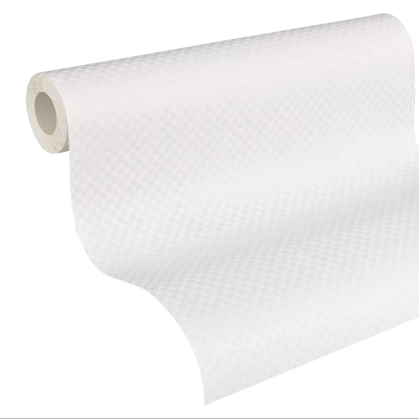 Made in Germany - Coatable Wallpaper rolls Geometric Paintable White Non Woven Vinyl Wallpaper for painting - 1005 x 053 m