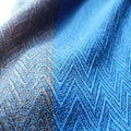Conifer Model 445 Women's Adult Custom Made Fish Bone Pattern Cashmere Fine Wool Stole-Luxuriously Soft Lightweight In-Stock