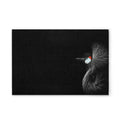 Made In Germany - Home Decor Canvas Picture Animals Crane - Wall Mural In Black And White - Canvas Picture On Stretcher Frame
