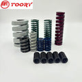 OEM Manufacturer Directly Sells Customized Heavy Load Coil Spring Industrial Steel Die Spring Electrophoresis Spring Factory