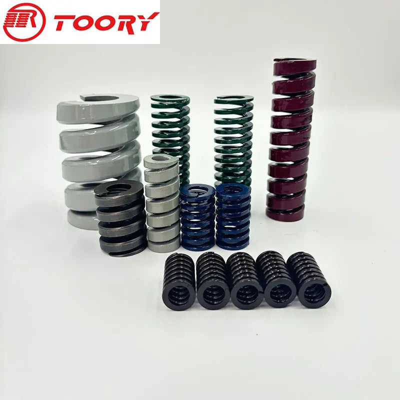 OEM Manufacturer Directly Sells Customized Heavy Load Coil Spring Industrial Steel Die Spring Electrophoresis Spring Factory