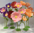 Wholesale Artificial Giant Paper Flower Stand for Wedding Stage Decoration