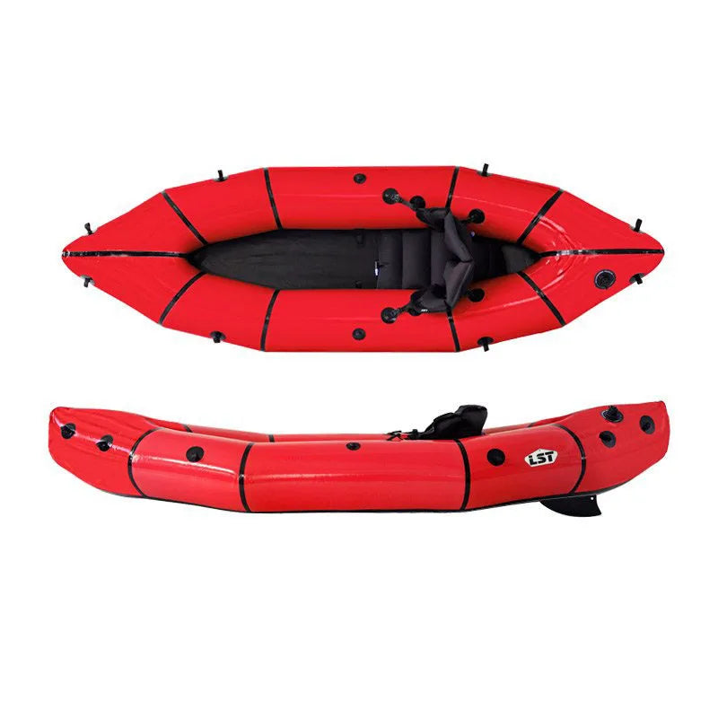 LST Best Price Superior Quality Floating Boat Water-skiing TPU Hull 1 Person Packraft China