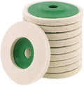 Red Wool Buffing Pad Polishing Wheel 125mm Grit 220 OEM for Metal Marble Stone Furniture Car