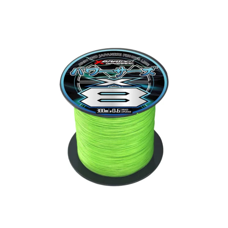Super Strong 300M 500M 8-Strand PE Braided Fishing Line Durable 16-70LB Multifunction Multifilament Saltwater Braided Line