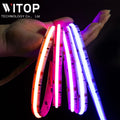 RGBIC COB LED Strips 720LEDs Flexible DC24V Copper Lighting Bar KTV Hotel Warm White USB/WiFi Remote Control IP65