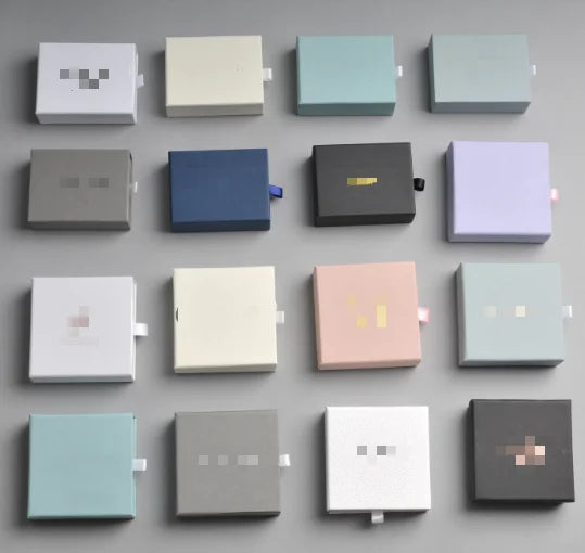 Classical Paper Drawer Box for Jewelry and Watch with Sponge Inside Jewelry Packaging Box MegaBDM
