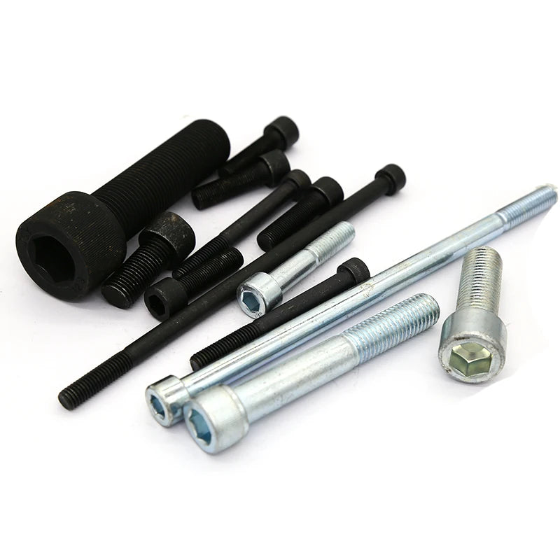 Rich Stock M3-M20 Carbon Steel Class 4.6 / 4.8 Surface Plain/black Cross Head Pan Head Screw Round Head Screw