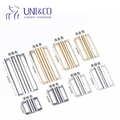 Silver Alloy Bikini Connectors Hardware Metal Buckle Clasp for Bra Front Closure Clasp for Swimwear Accessories