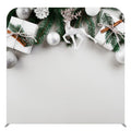 Custom 8x8ft Aluminum Frame Tension Fabric Christmas Exhibition Photo Booth Backdrop Stand Dye Sublimation Printing Easy