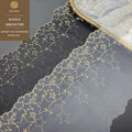 Versatile New Golden Lace Star Embroidery Accessories Elegant Home and Clothing Decor Fashionable Star Lace Starry