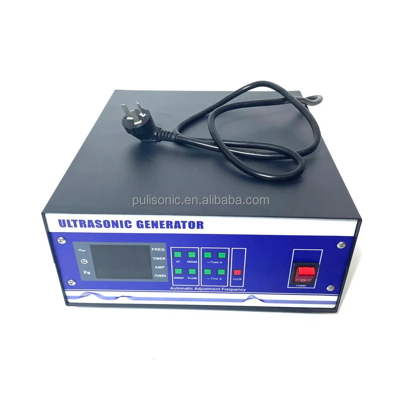1500W Ultrasonic Power Generator 25-28kHz for Automotive Truck and Heavy Equipment Parts Cleaning