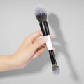 New Trending Professional Makeup Brush Set Wood Handle Soft Synthetic Hair for Foundation Concealer Eyeshadow Eyebrow Highlight