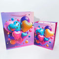 Large Size Valentine in PACK Wholesale Custom Logo Embossed Gift Bags Bulk Retail Boutique Packaging Shopping Paper Bag