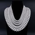 S925 Silver Tennis Chain 2mm-6.5mm 100% Diamond Test Passed GRA VVS Moissanite Necklace Ready to Ship