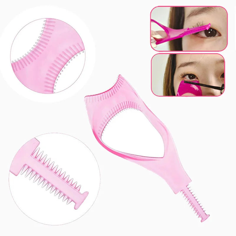 Reusable Makeup Applicator Portable Mascara Shield Guard Curler Eyelash Tools