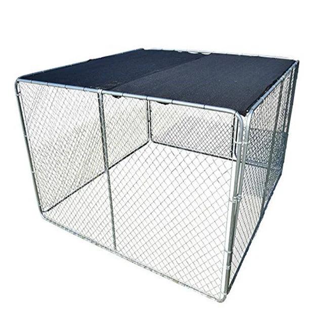 Heavy Duty Metal Dog Cage Breathable Playpen Fence with Zipper Closure for Play & Training MegaBDM