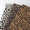 Wholesale 220g Digital Print Leopard Animal Pattern Brushed Twill Woven Fabric Material for Women Fashion Apparel Coat Dress MegaBDM