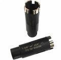 OUDU M14 Steel Diamond Core Drill Bit Vacuum Brazed Sintered Granite Hole Saw 6mm 8mm Diameter Black Oxide Finish 3-Year
