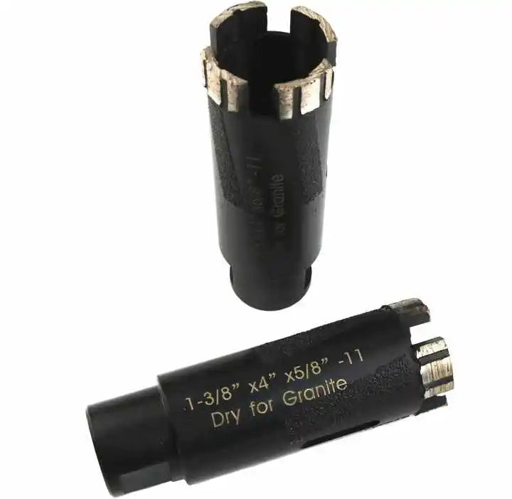 OUDU M14 Steel Diamond Core Drill Bit Vacuum Brazed Sintered Granite Hole Saw 6mm 8mm Diameter Black Oxide Finish 3-Year