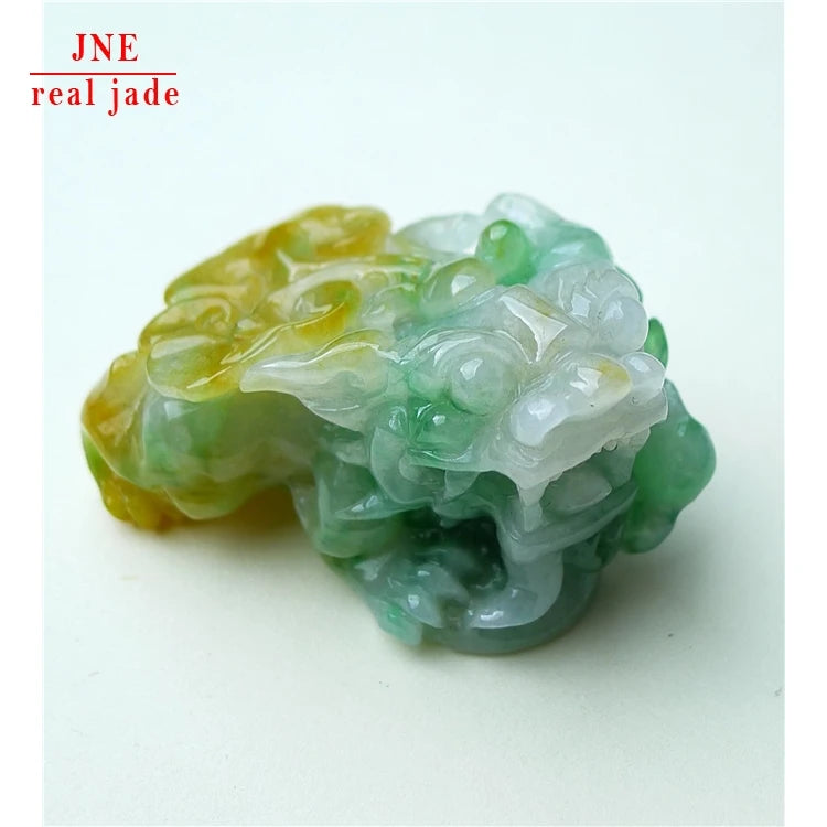 Myanmar Natural a Type Jadeite Jade  White Pendant Green SWhite ANCWhite AI  White Pendant Emerald  White Pendant 50.53