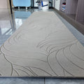 Custom Chamfer Polyester Fiber Acoustic Panel Soundproof Grooved PET Felt Acoustic Panels