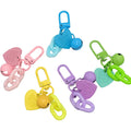 Mengda Acrylic Keychain Photo Laser Cut Plastic Diy Design Customised Clear Printed Anime Glitter Acrylic Charm Custom