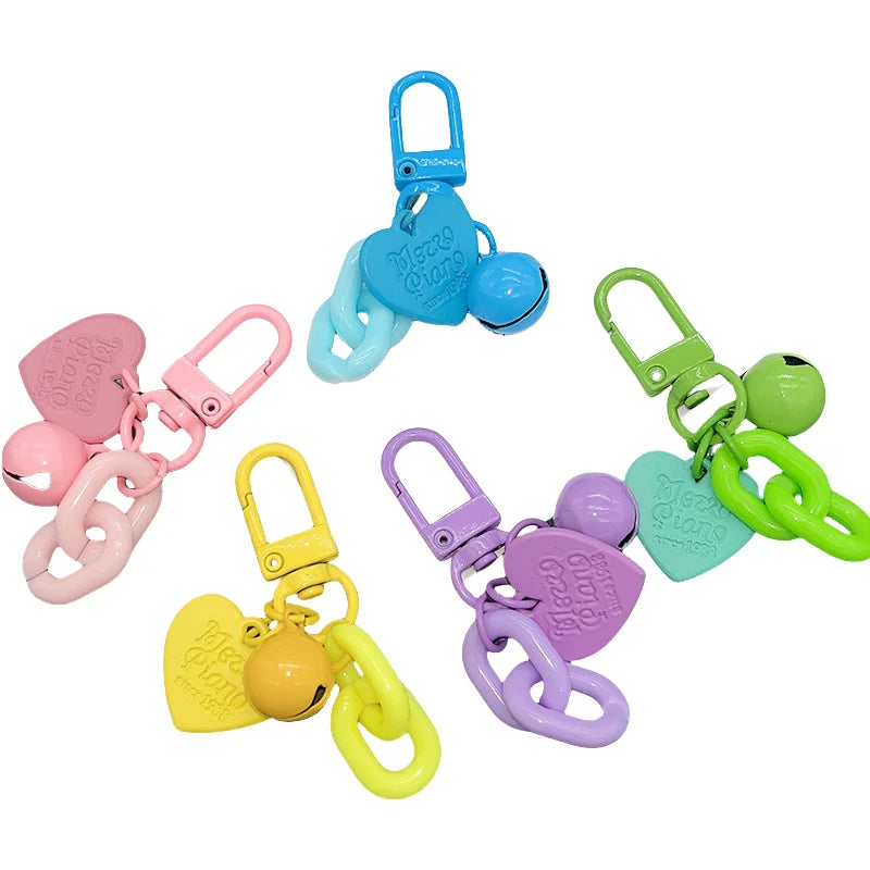 Mengda Acrylic Keychain Photo Laser Cut Plastic Diy Design Customised Clear Printed Anime Glitter Acrylic Charm Custom