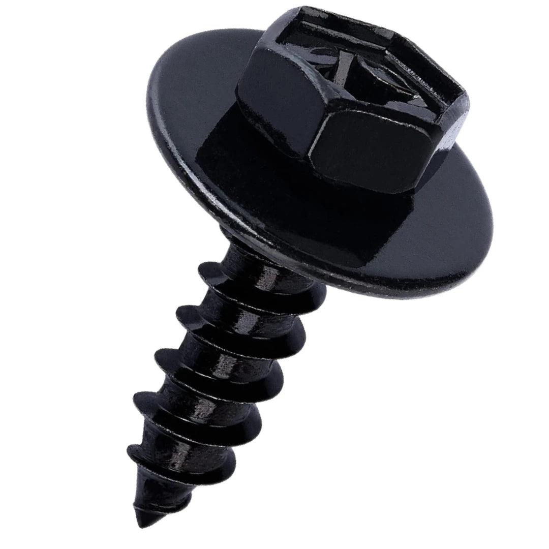 Jintai 1AB077 Car Metal Screws Bolts Auto Fasteners Front Bumper 1AB067 Genuine Screw Factory Wholesale Carbon Steel Black Zinc