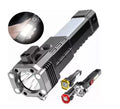 Super Bright Tactical Survival Small Linterna Alta Potencia Torch Light Powerful Usb Rechargeable Multifunction LED Flashlight