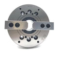 WEIZHUO Two-Jaw Steel Hydraulic Chuck 200mm ODM/OEM CNC Lathe Drill 0.02mm Accuracy HRC50 Hardness 3000 RPM Max Model KT200-2