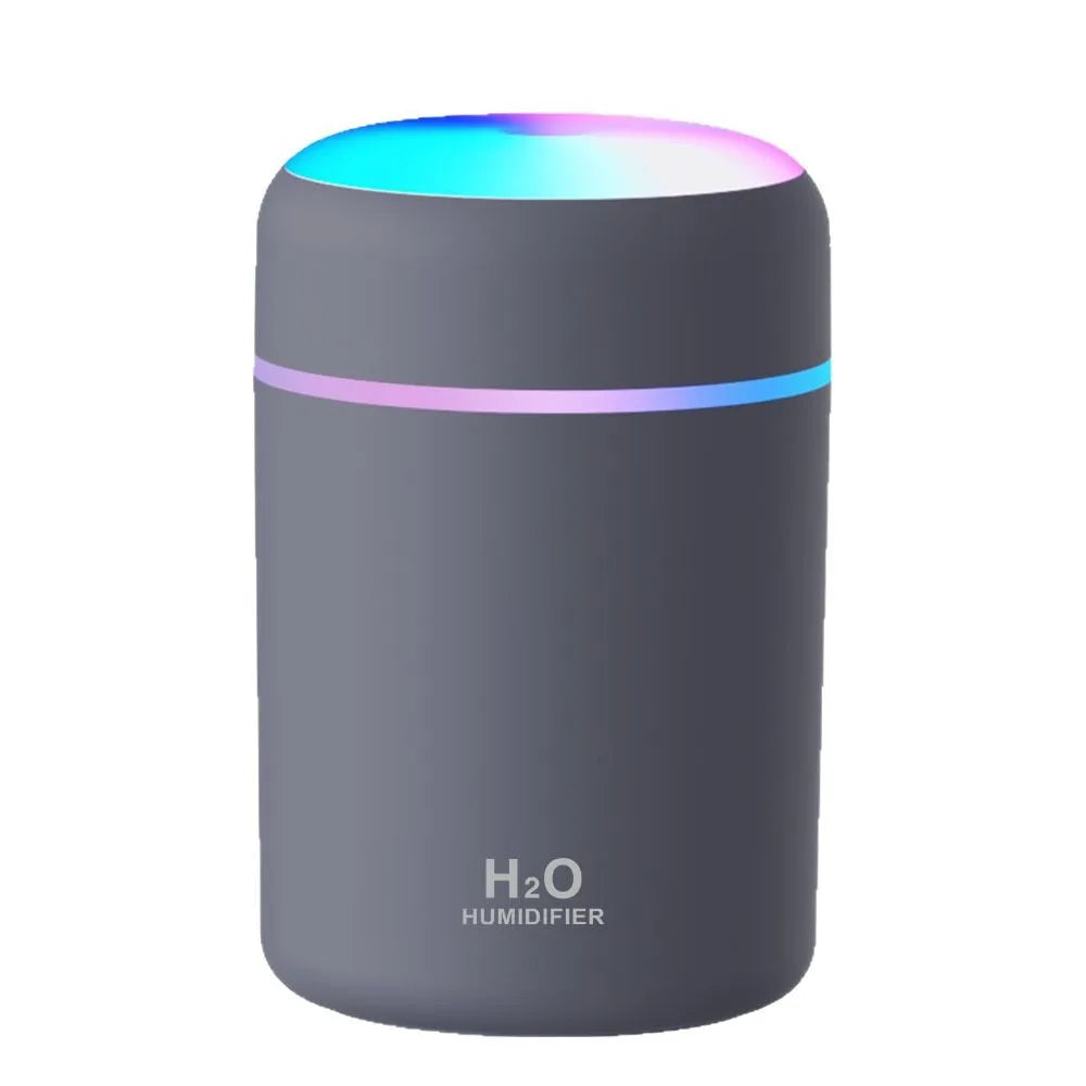 Mini Usb Small Portable Spray air Humidifier Purifier Led Light Car Silent Direct Plug Aromatherapy Beauty Humidifier Diffuser