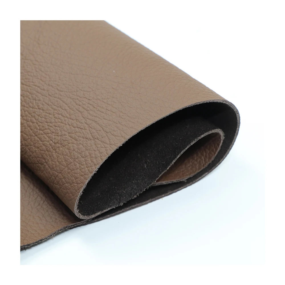 Smooth Colorful Durable Organic Cow Skin Finished Split Leather for Mercedes for Luggage Use