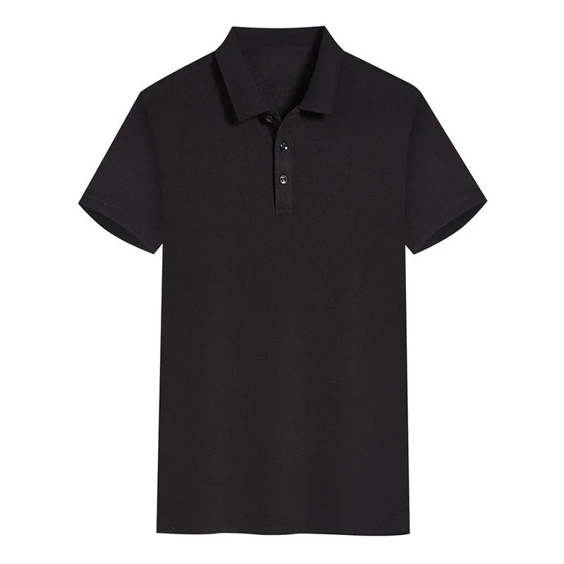 OEM custom logo embroidery printed design 220g custom summer men's and women's advertising shirt short-sleeved polo t shirt MegaBDM