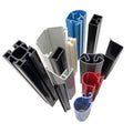 Custom Polypropylene UPVC PVC ABS PE PMMA Acrylic PC Plastic Profiles Extrusion LEZ Modern Asian Lighting Parts Professional
