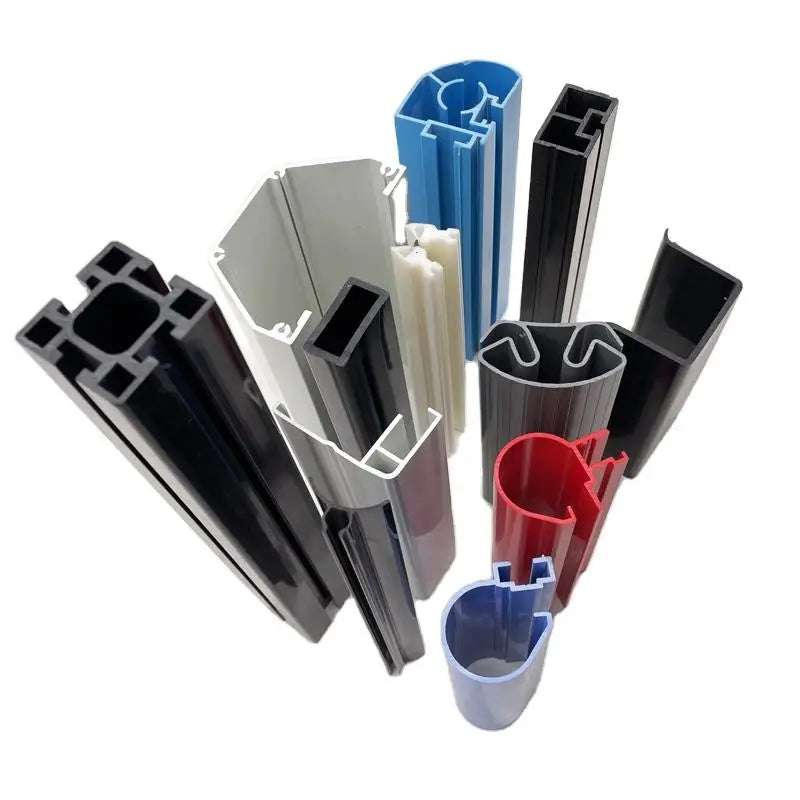 Custom Polypropylene UPVC PVC ABS PE PMMA Acrylic PC Plastic Profiles Extrusion LEZ Modern Asian Lighting Parts Professional