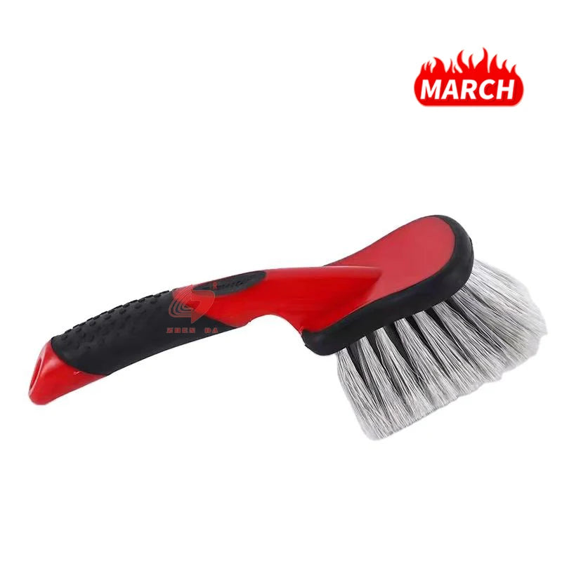 Wholesale Strong Bristle Interior Carpet Cleaning Brush Detailing Wheel Brush