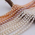 Certified ZZDIY101 6.5-7mm 5A High Luster Natural Freshwater Loose Pearl