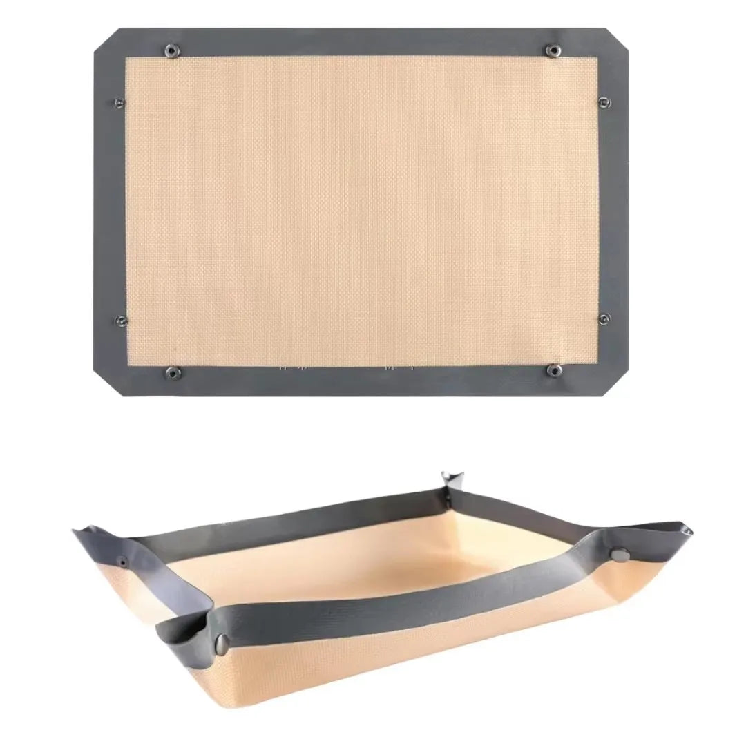 Made in China Food Grade Silicone Glass Fiber Fabric Baking Mat  Silicone Liner