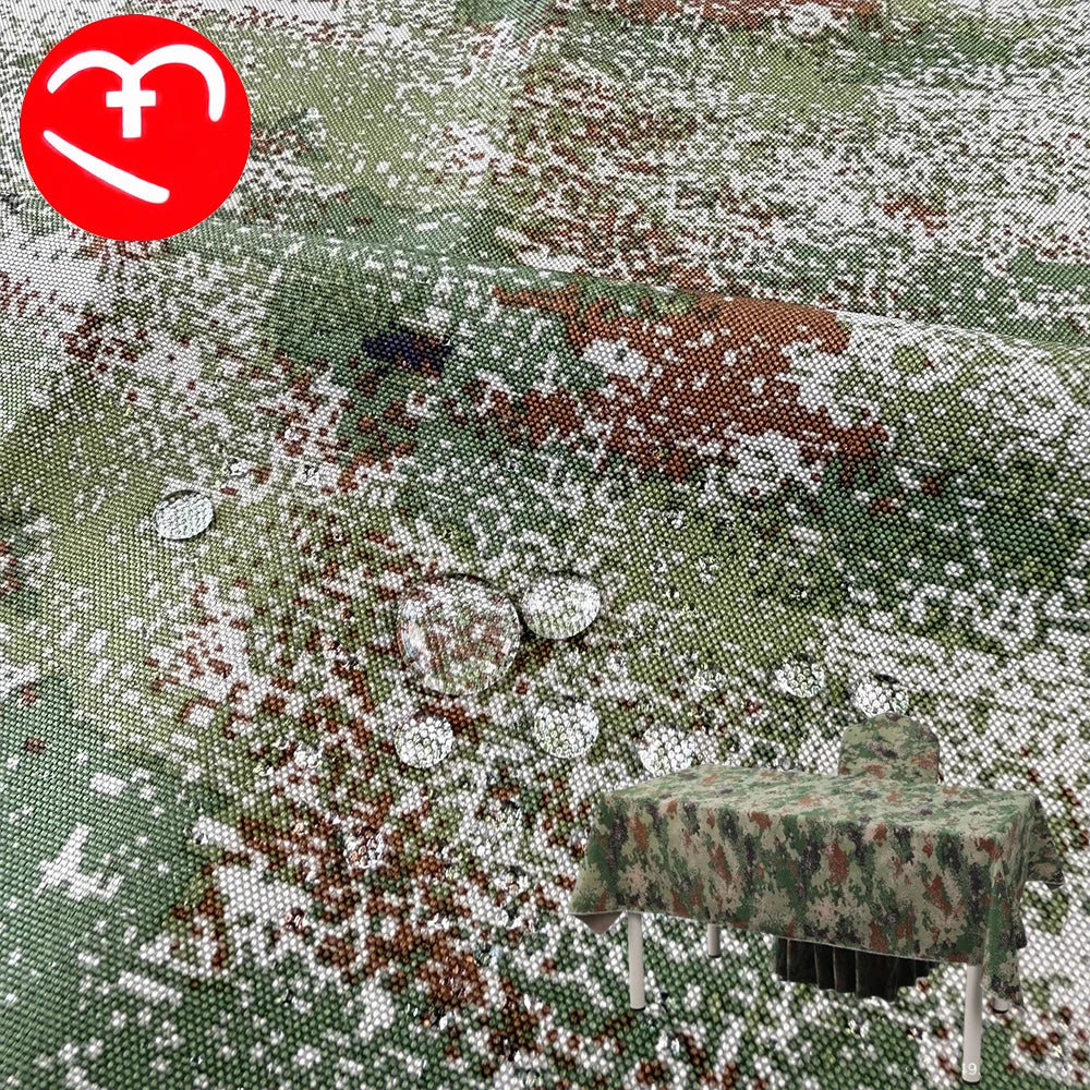 Wholesale 500D 100% Nylon 66 Cordura Fabric Starry Sky Camouflage Oxford Fabric Waterproof for Bag Tactical Vest Table Fabric