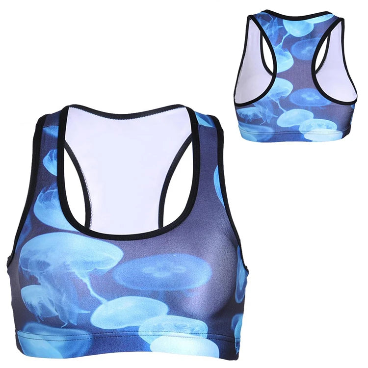 High Quality Lightweight Breathable Ribbed Seamless Strappy Simple Sports Bra Mature Women Yoga Plus Size Available Customizable
