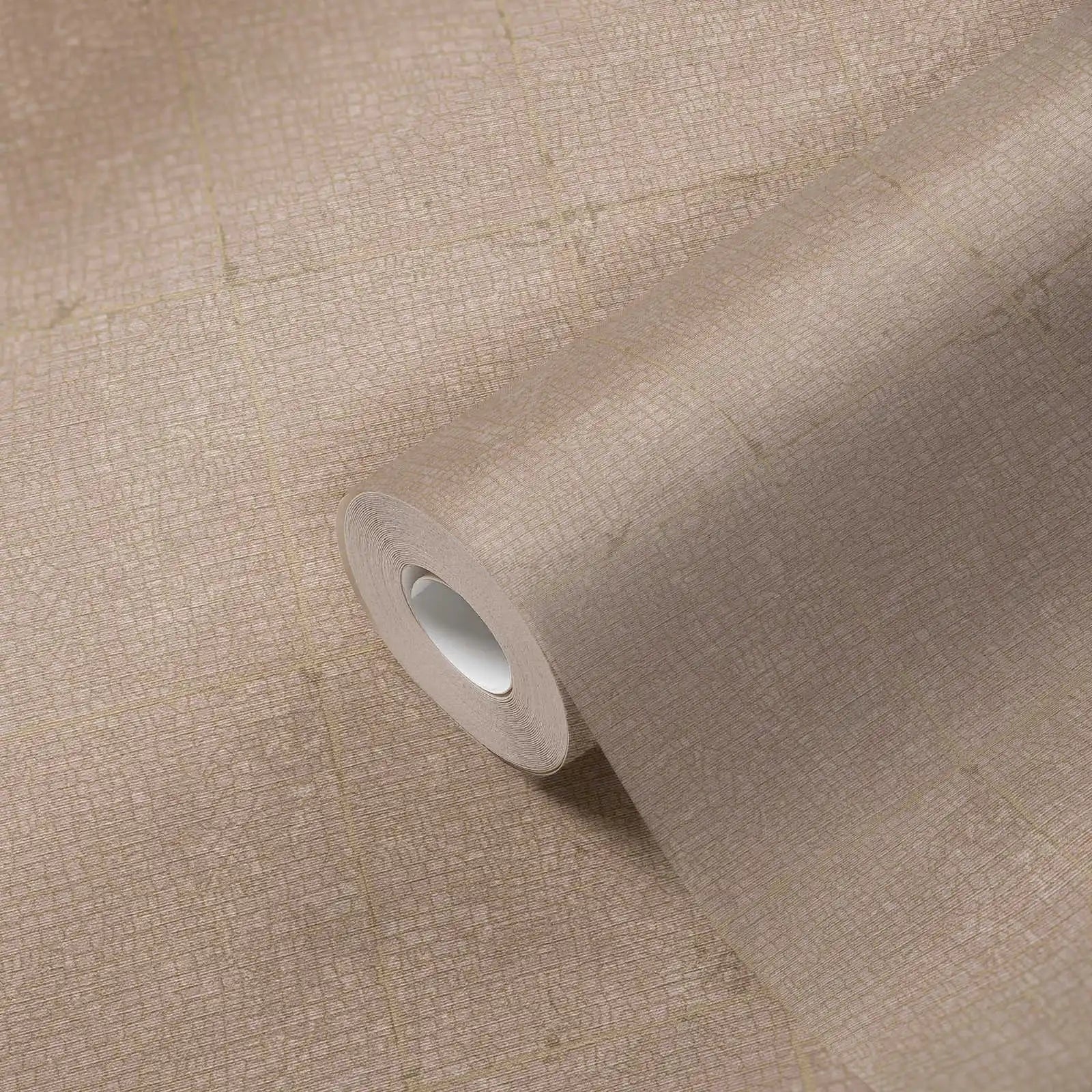 Made Germany-Sale Brown Geometric Non Woven Vinyl Wallpaper Rolls Abrasion-Resistant Light Resistant Removable Bathroom Use