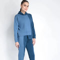 Fashion Custom Two Piece Set Women Clothing Cotton Fleece Sweatpants and Hoodie Set Embroidery Logo Streetwear Tracksuits Women