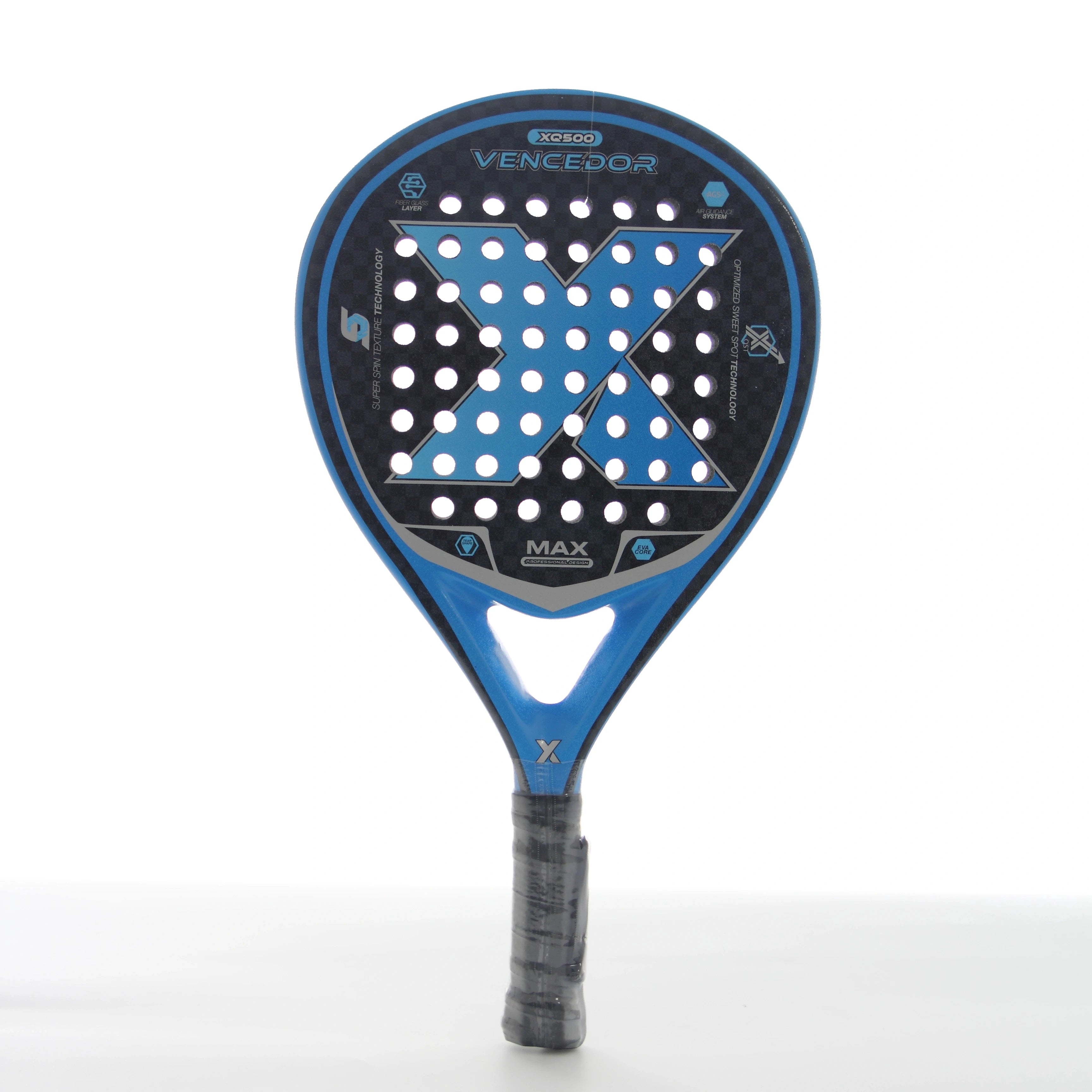 Fiber Glass Paddle Racket Padel Tennis Racquet Beach Tennis Paddle for Sports
