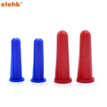 Elekh 5*20MM Zinc Plated Galvanized Conical Plastic Wall Plug Drywall Hollow PE Wall Anchor 5000PCS/BAG