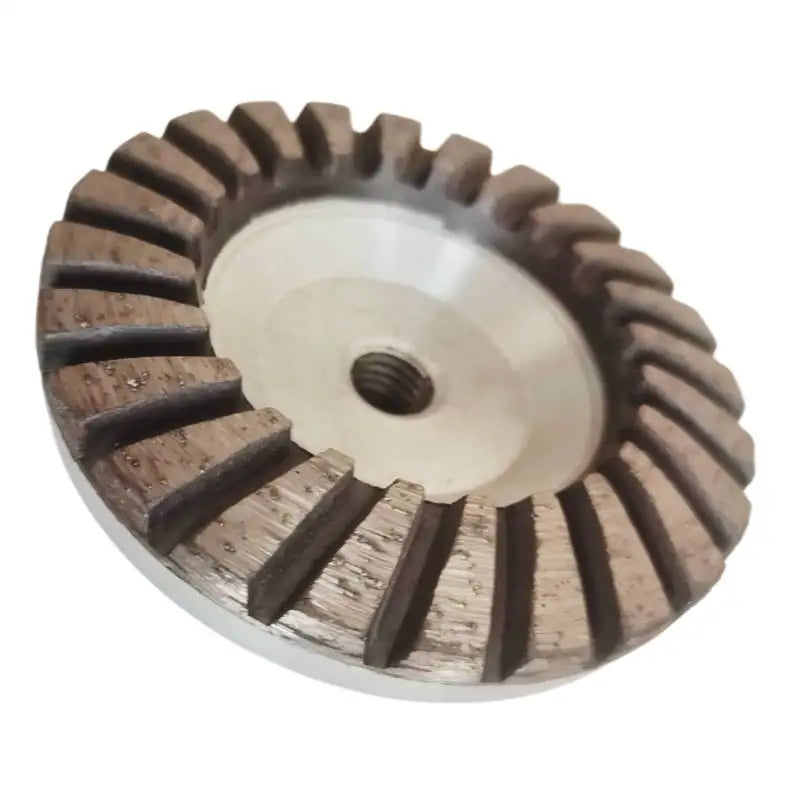 4 Inch /100mm Aluminum Convex Turbo Diamond Cup Wheel Grit 30 50 100 200 OEM for Angle Grinder Stone Grinding