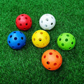 26 Holes 72mm 17g Indoor Pickleball Balls with 6 Colors TPE Practise