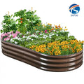 New Design Galvanized Raised Bed Outdoor Corten Steel Elevated Garden Bed Vegetables Grow Metal Garden Bed for Sale